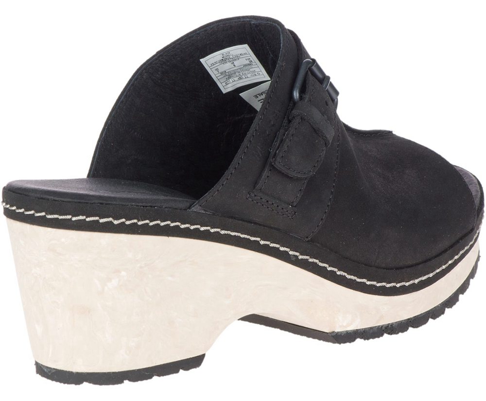 Merrell Sandaler Dame - Halendi Slide - Sort - JZQ031458